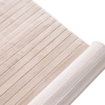 Tapete Takoma Liso Canelado Bege 200x240