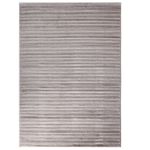 Tapete Takoma Liso Canelado Cinza 240x300