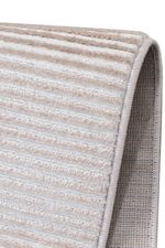 Tapete para Sala Dixon Canelado Bege 04 150x200