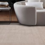 Tapete para Sala Dixon Canelado Bege 04 250x340