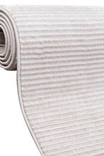 Tapete para Sala Dixon Canelado Bege 04 250x340
