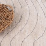 Tapete para Sala Grande Fantasy Estonado Organico Off White 01 240x340
