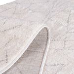Tapete para Sala Grande Fantasy Estonado Riscado Off White 02 200x240