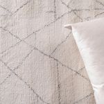 Tapete para Sala Grande Fantasy Estonado Riscado Off White 02 200x240
