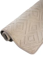 Tapete Passadeira Microfibra SuperSoft Pequim 100x140 - Lotus Bege