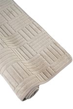 Tapete Microfibra SuperSoft Pequim 140x200 - Grid Bege