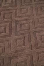 Tapete Microfibra SuperSoft Pequim 140x200 - Lotus Marrom Escuro