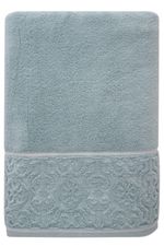 Toalha Banho 500g Super Soft Zero Twist Arabesco 70cmx140cm Verde