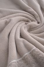 Toalha Rosto 500g Super Soft Zero Twist Arabesco 50cmx70cm Bege