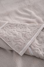 Toalha Rosto 500g Super Soft Zero Twist Arabesco 50cmx70cm Bege