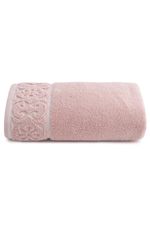 Toalha Rosto 500g Super Soft Zero Twist Arabesco 50cmx70cm Rosa