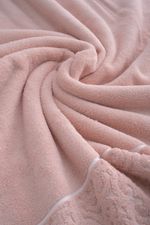 Toalha Rosto 500g Super Soft Zero Twist Arabesco 50cmx70cm Rosa