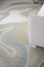 Tapete Organico 140x200 Sisal Sintetico Amalfi River