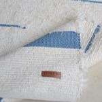 Passadeira Artesanal 80x160 Scandinavo Toccare - Azul
