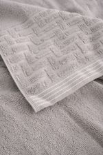 Toalha Rosto Super Soft Zero Twist Greco 50cmx70cm Cinza