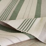 Tapete Artesanal Trama Basic para Sala Listras Verde - Edição Limitada 200x300