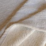 Tapete De Sala de Algodão Mariah Mesclado Cinza 200x250