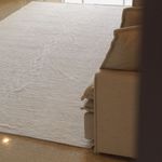 Tapete De Sala de Algodão Mariah Mesclado Cinza 200x300