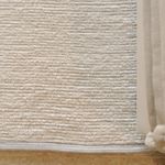 Tapete De Sala de Algodão Mariah Mesclado Cinza 250x300
