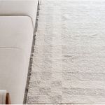 Tapete Artesanal Peludo Dupla Face Scandinavo Areia 150x200