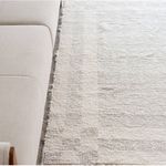 Tapete Artesanal Peludo Dupla Face Scandinavo Areia 200x250