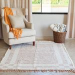 Tapete Artesanal Peludo Dupla Face Scandinavo Caramelo 200x300