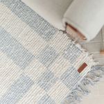 Tapete Artesanal Peludo Dupla Face Scandinavo Cinza 200x300