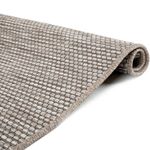 Tapete de Sala Sisal Sintetico Indoor/Outdoor Toque Soft Artesano Tramare Palha 140x200