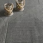 Tapete de Sala Turco Dixon Stone Mars Natural - Cinza 250x300