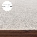 Tapete de Sala Turco Magnific Ona Estonado - Off White 200x250