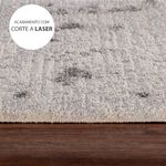Tapete de Sala Turco Magnific Sari Estonado - Cinza 250x300