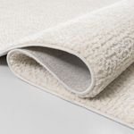 Tapete de Sala Turco PET Premiere Atto Ankara Off White Redondo 2,0m