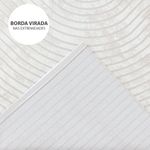 Tapete de Sala Turco Sofistic Saturn Organico - Off White 300x400