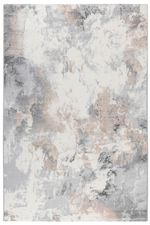 Tapete de Sala 140x200 Sharm Marmorizado Cinza