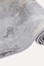 Tapete de Sala 300x400 Sharm Marmorizado Cinza