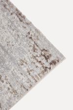 Tapete 100x140 Sharm Estonado Marrom e Cinza