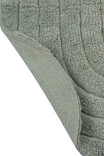 Tapete Viena Oval 50x80cm em Algodão 1200g/m2 Verde