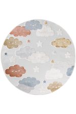 Tapete Infantil Pedagógico Redondo 2,0m Luna