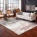 Tapete para Sala Grande Hathor Estonado Off White 240x300