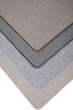 Tapete Para Cozinha Antiderrapante MultiUso 45x120cm - Chumbo
