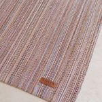 Tapete Passadeira 80x150 Artesanal Trama Basic Mesclado Areia