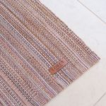 Tapete Passadeira 80x150 Artesanal Trama Basic Mesclado Areia