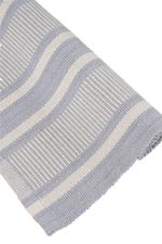 Tapete Passadeira 50x150 Artesanal de Algodão Trama Basic Bruno Cinza