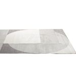 Tapete para Sala Grande Hathor Geometrico Off White 200x250