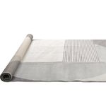 Tapete para Sala Grande Hathor Geometrico Off White 200x300