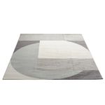 Tapete para Sala Grande Hathor Geometrico Off White 200x300