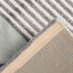 Tapete para Sala Grande Hathor Geometrico Off White 240x300