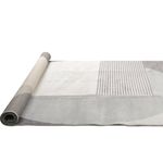 Tapete para Sala Grande Hathor Geometrico Off White 240x300