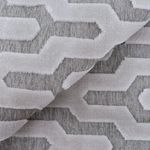 Tapete de Sala Pelo Baixo Egípcio com Relevo Hammadi Off-White 200x300