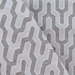 Tapete de Sala Pelo Baixo Egípcio com Relevo Hammadi Off-White 250x300